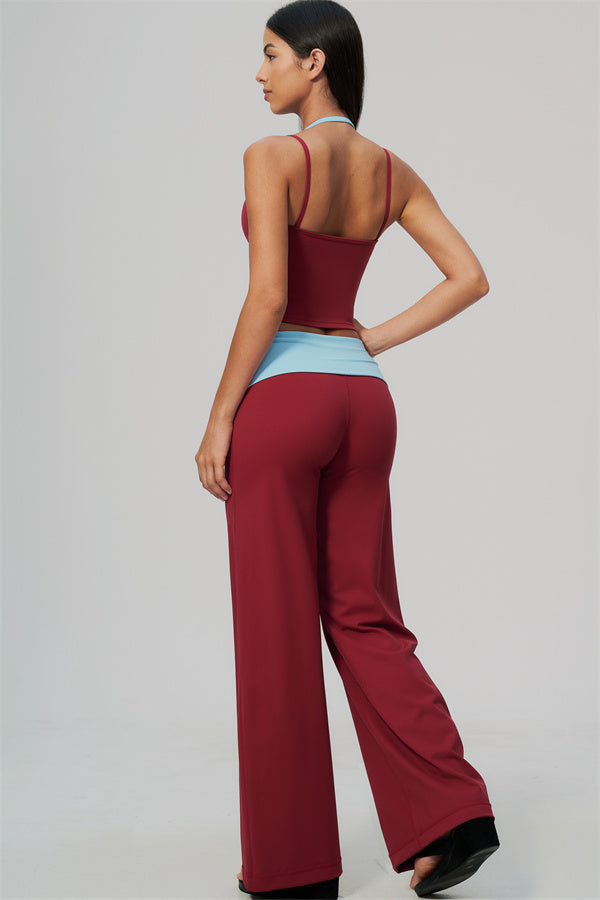 Twist Tank + Duo Pants