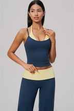 Twist Tank + Duo Pants