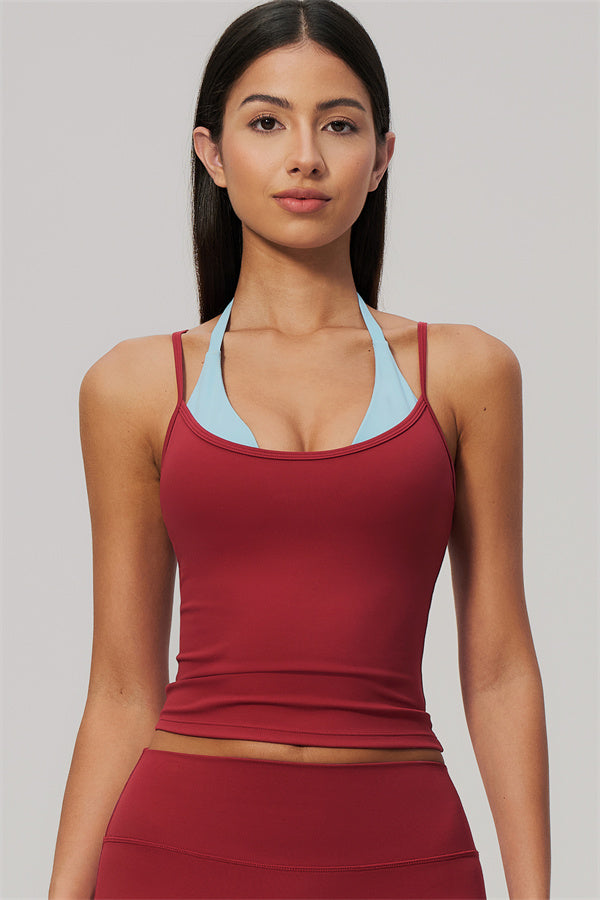Twist Tank + Duo Pants