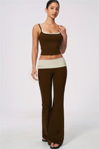 Flirt Tank + Flared Leggings
