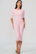 Sway Half Sleeve + Capri Leggings