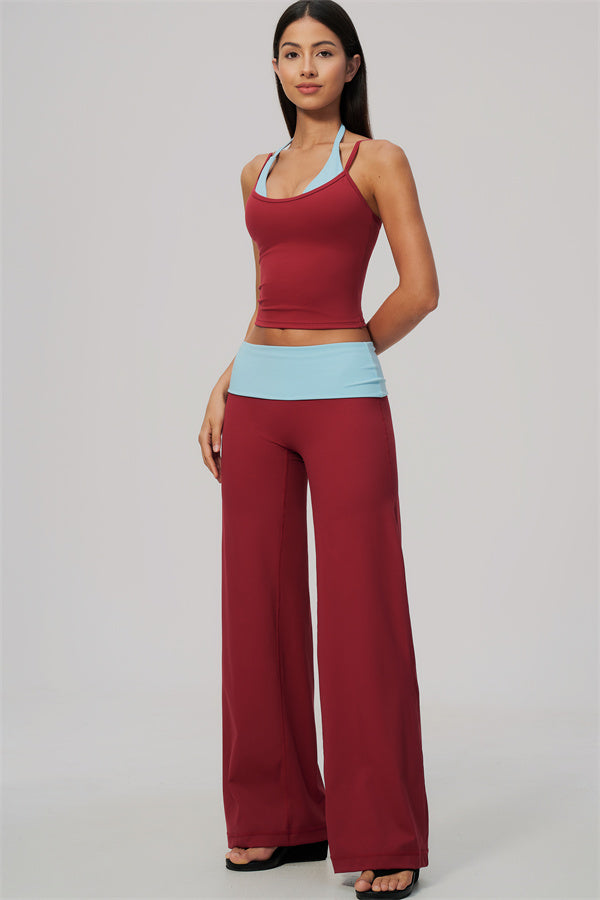 Twist Tank + Duo Pants