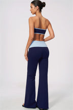 Flirt Sports Bra + Flared Leggings