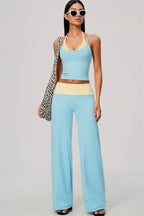 Twist Tank + Duo Pants