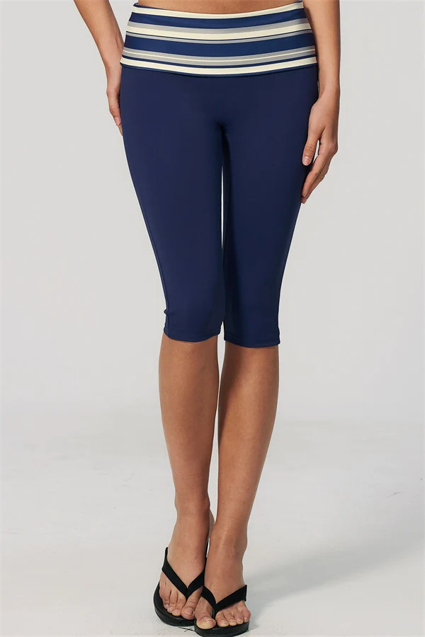 The Enliven Long Sleeve T-shirt Capri Leggings 2-Piece Set