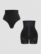 2-Piece Instant Hourglass Shorts & Thong Set