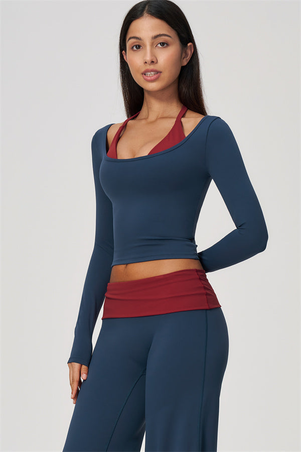Twist Long Sleeve + Duo Pants