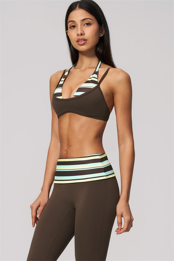 Candy Sports Bra + Capri Leggings