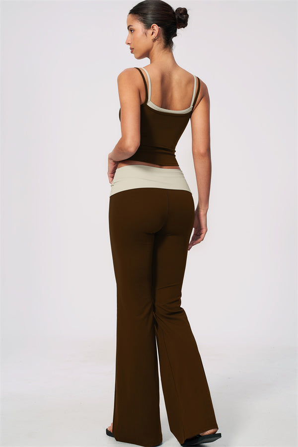 Flirt Tank + Flared Leggings