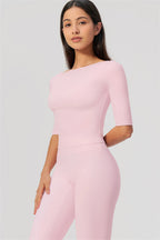 Sway Half Sleeve + Capri Leggings