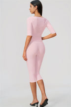 Sway Half Sleeve + Capri Leggings