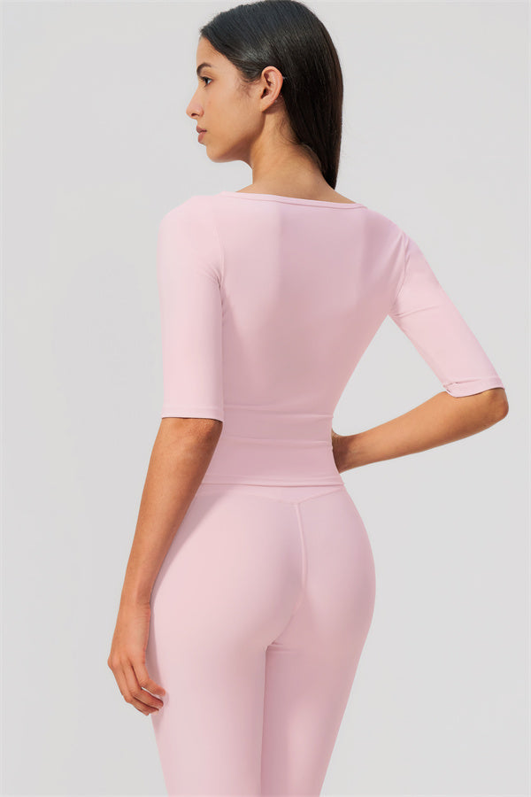 Sway Half Sleeve + Capri Leggings