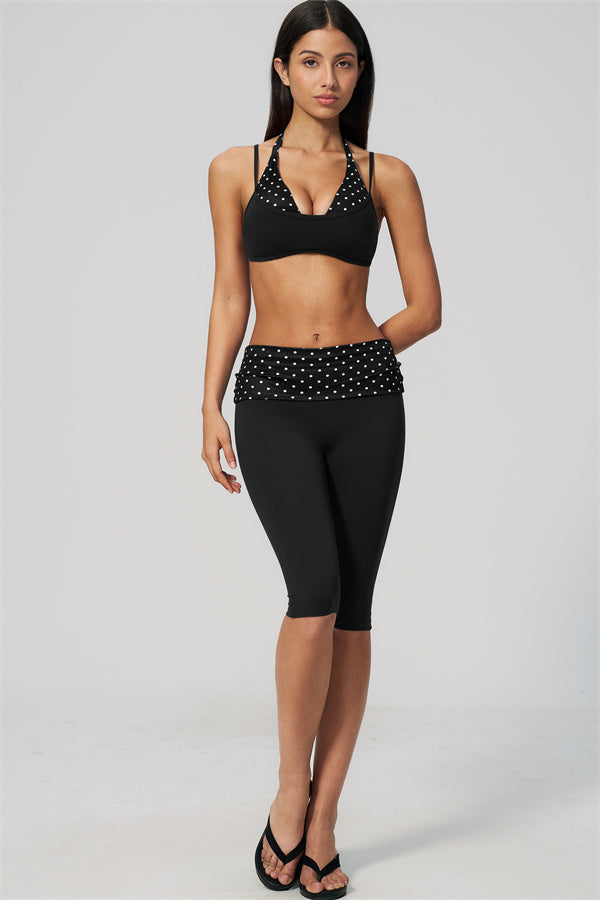 Candy Sports Bra + Capri Leggings