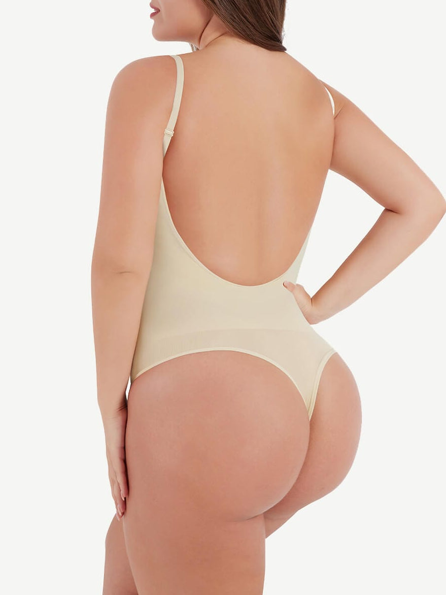 The Open Back Thong Body