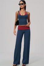 Twist Tank + Duo Pants