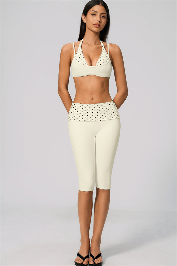 Candy Sports Bra + Capri Leggings