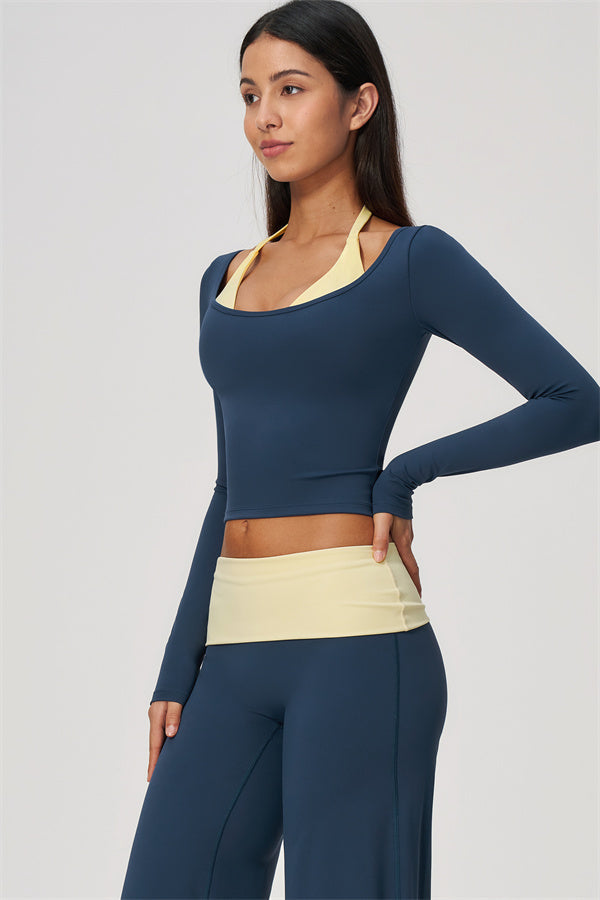 Twist Long Sleeve + Duo Pants
