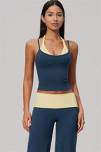 Twist Tank + Duo Pants