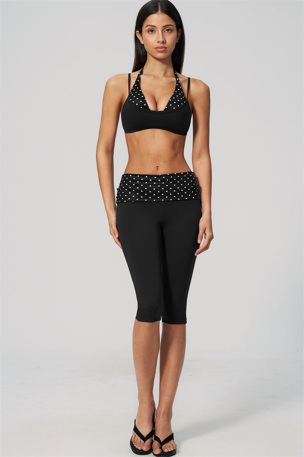 Candy Sports Bra + Capri Leggings