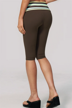 The Enliven Long Sleeve T-shirt Capri Leggings 2-Piece Set