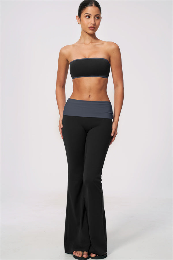 Flirt Sports Bra + Flared Leggings