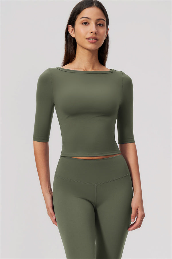 Sway Half Sleeve + Capri Leggings