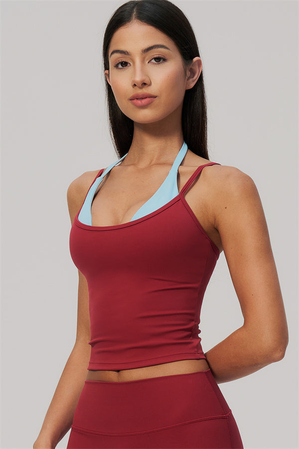 Twist Tank + Duo Pants