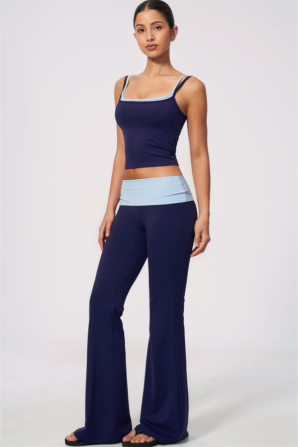 Flirt Tank + Flared Leggings