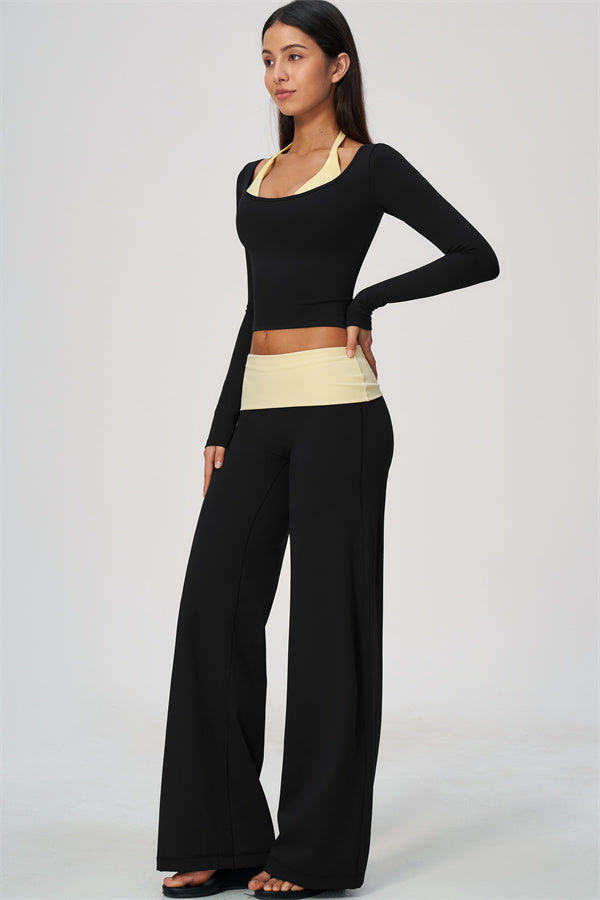 Twist Long Sleeve + Duo Pants