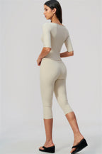 Sway Half Sleeve + Capri Leggings