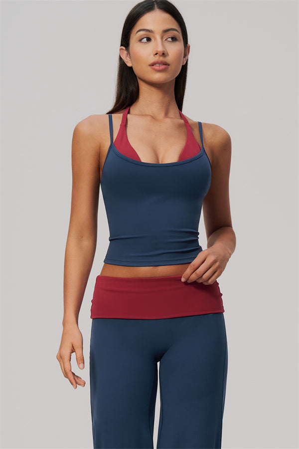 Twist Tank + Duo Pants