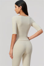 Sway Half Sleeve + Capri Leggings