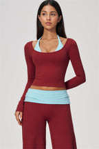 Twist Long Sleeve + Duo Pants