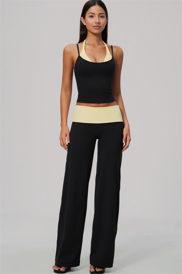 Twist Tank + Duo Pants
