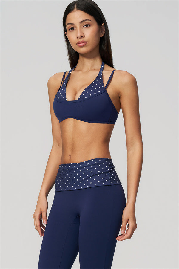 Candy Sports Bra + Capri Leggings