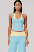 Twist Tank + Duo Pants