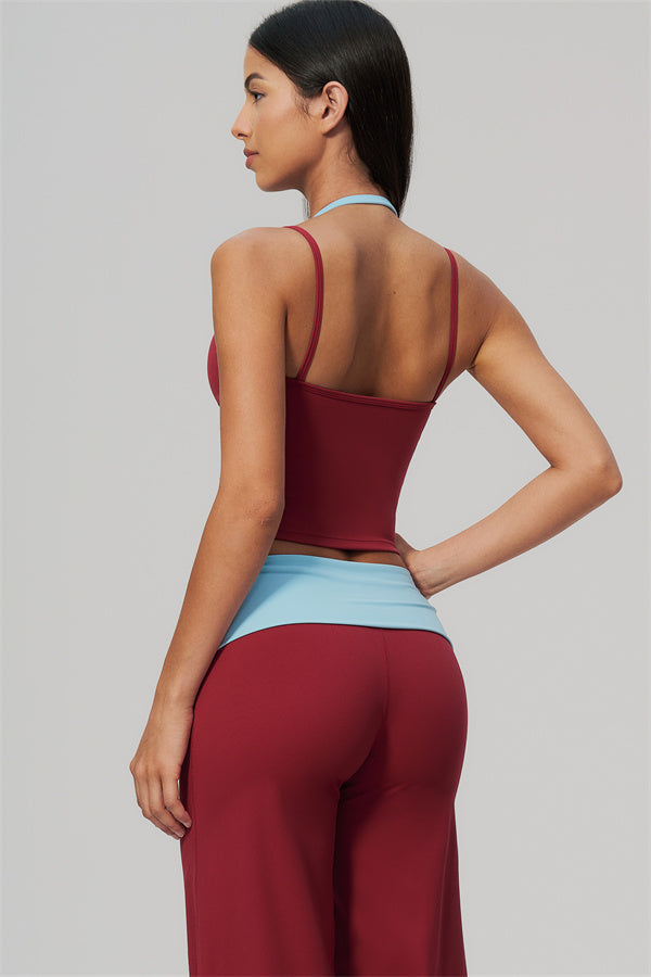 Twist Tank + Duo Pants