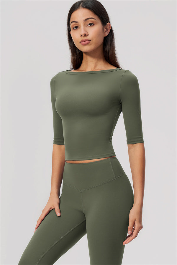 Sway Half Sleeve + Capri Leggings