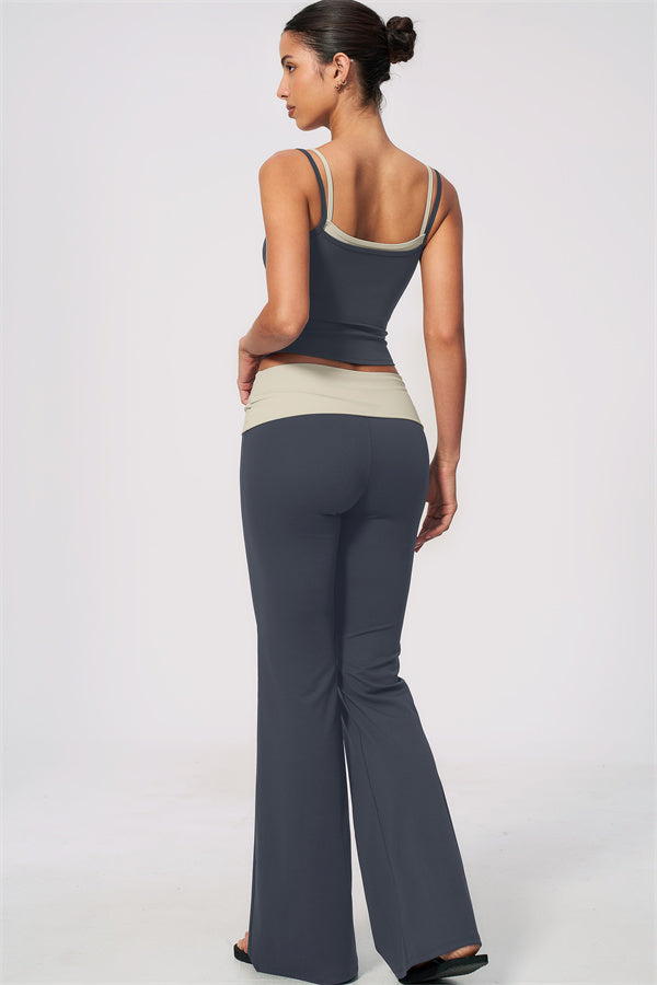 Flirt Tank + Flared Leggings