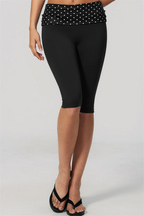 The Enliven Long Sleeve T-shirt Capri Leggings 2-Piece Set