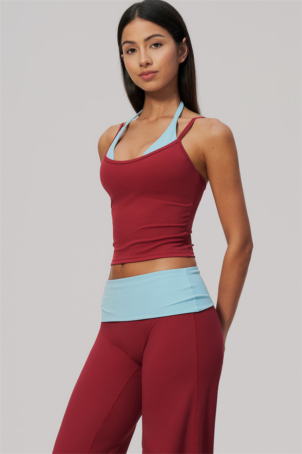 Twist Tank + Duo Pants