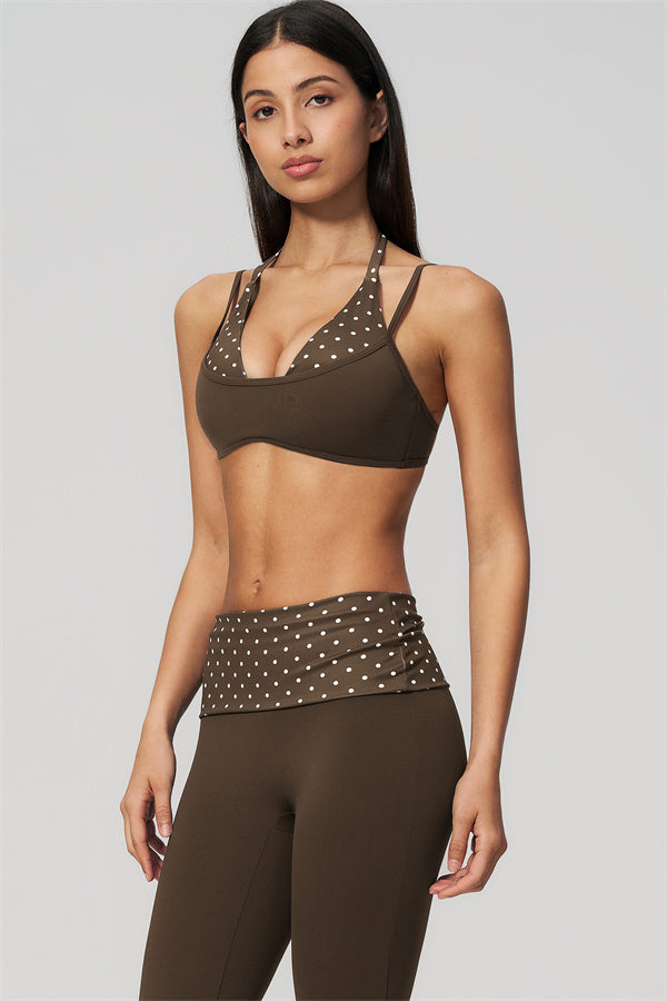Candy Sports Bra + Capri Leggings