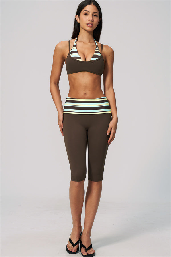 Candy Sports Bra + Capri Leggings