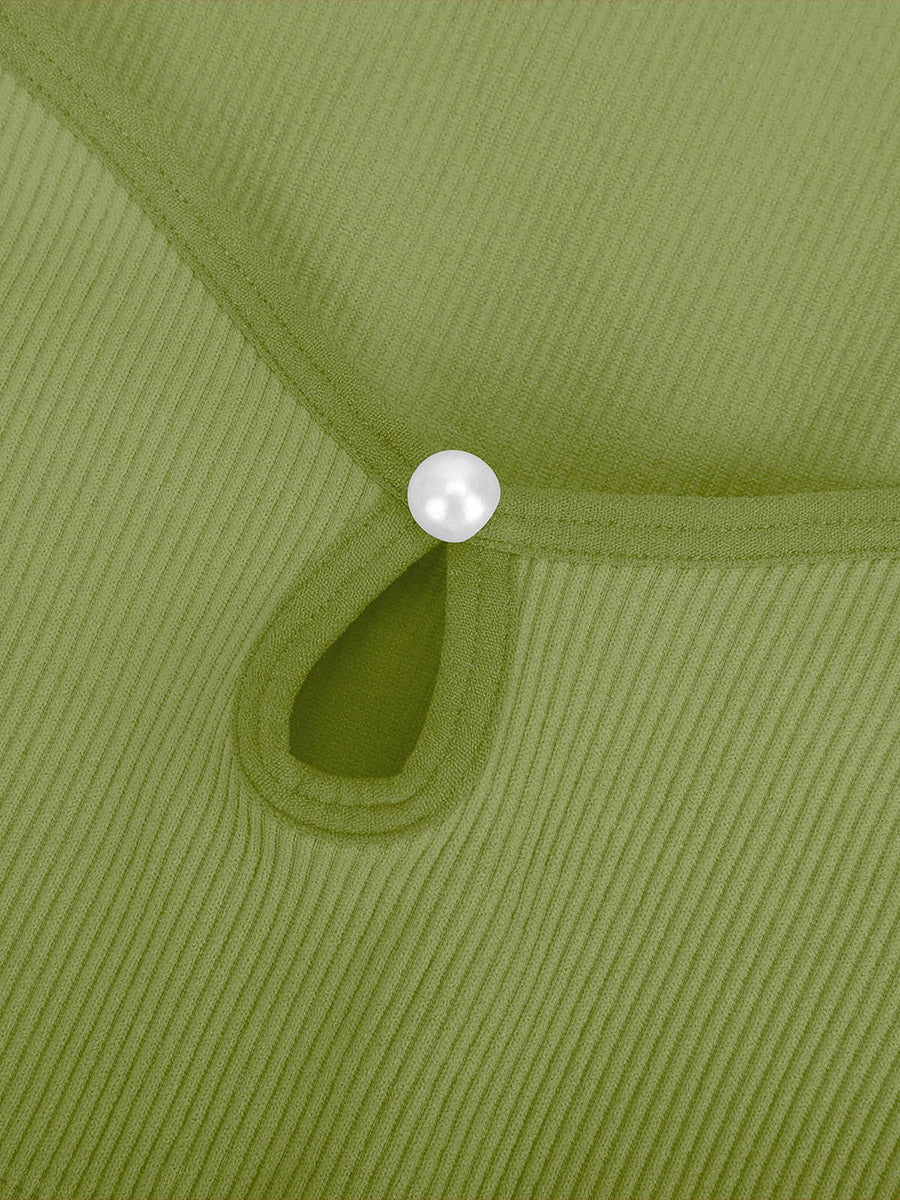 Peek-A-Pearl Bodysuit