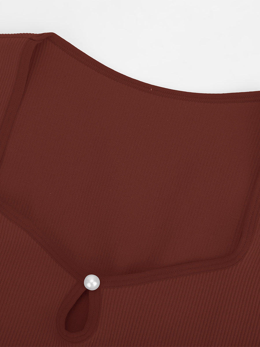 Peek-A-Pearl Bodysuit