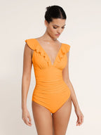 Ruffle & Sculpt Swimsuit