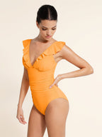 Ruffle & Sculpt Swimsuit