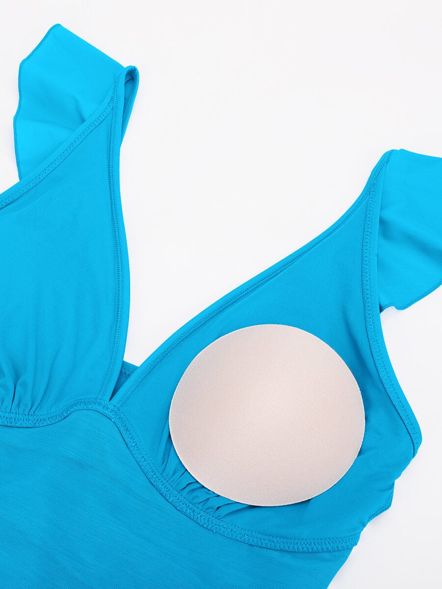 Ruffle & Sculpt Swimsuit