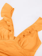 Ruffle & Sculpt Swimsuit