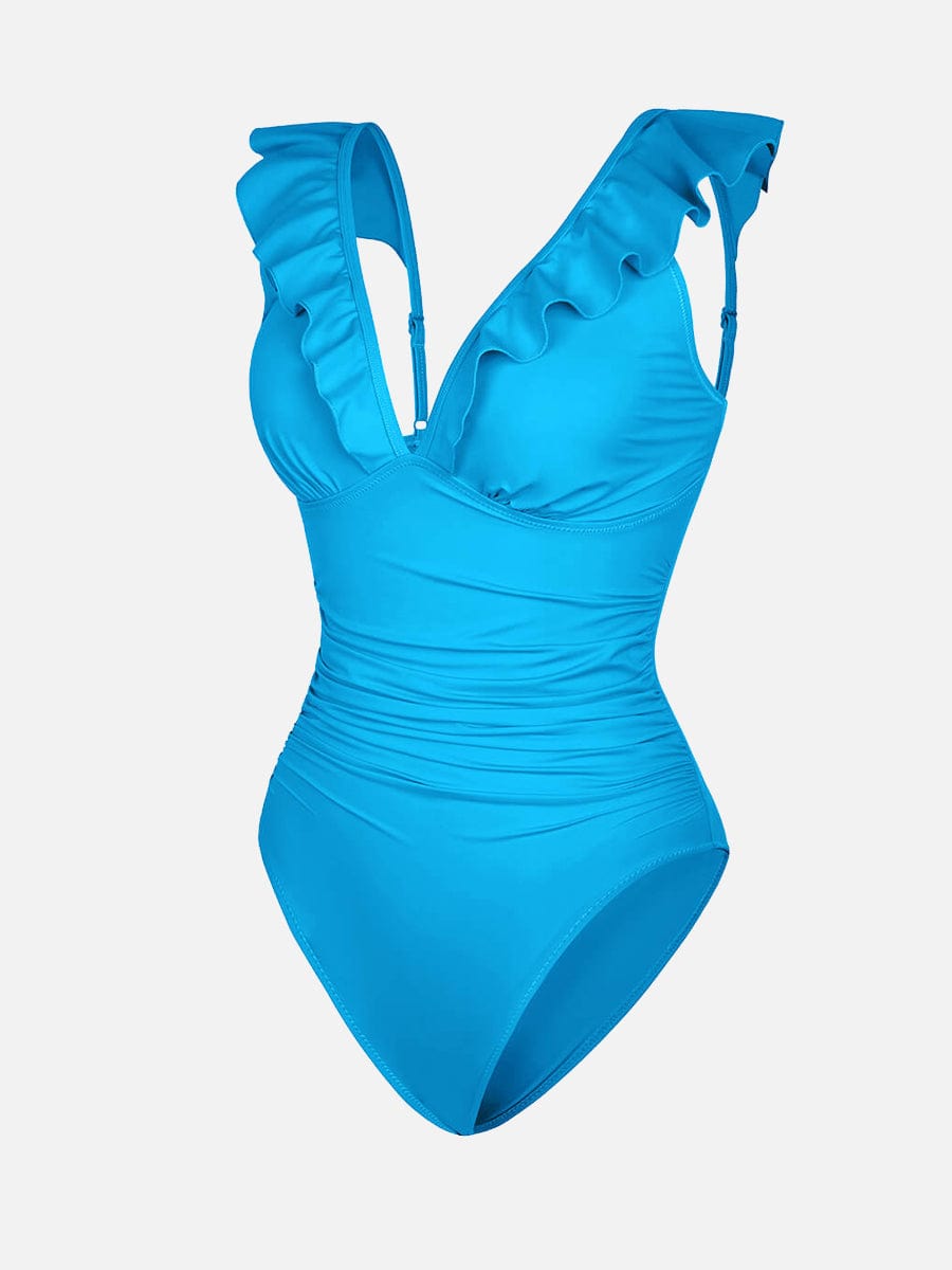 Ruffle & Sculpt Swimsuit